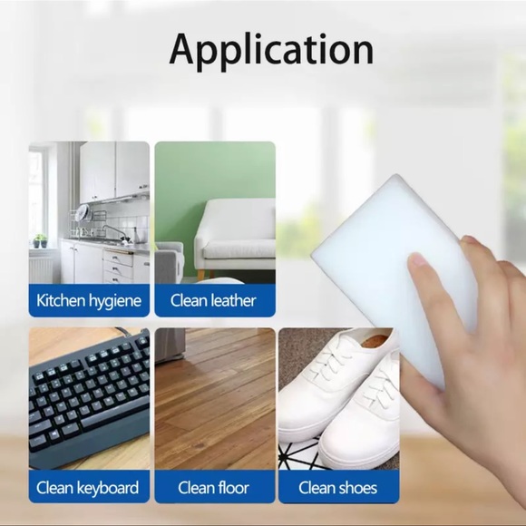 🆕 20 pc Multifunction Melamine Magic Sponge Eraser Cleaner, Cleaning Sponge - Picture 5 of 10